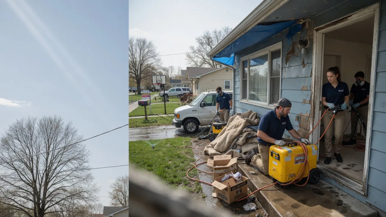 Basement Flood Cleanup in Bogue, KS near me